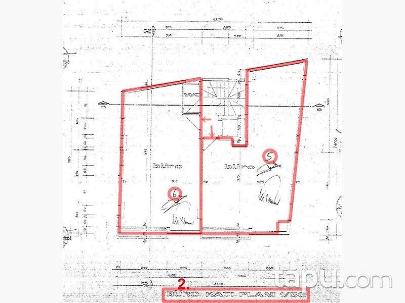 Kastamonu Hepkebirler Cumhuriyet Caddesi'nde 55 m2 Ofis