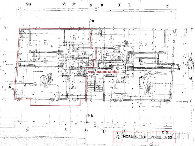Karşıyaka Bahariye'de 3+1 Daire