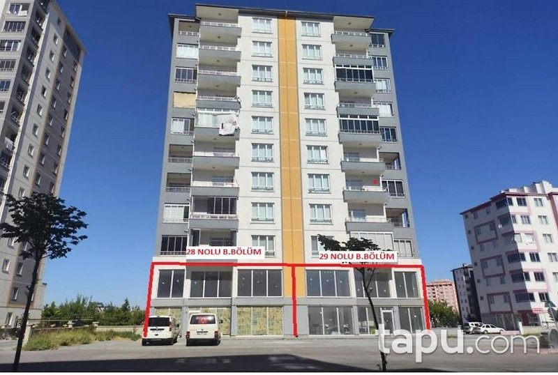 Melikgazi Emniyet 1.Cadde'sinde 156 m2 İş Yeri