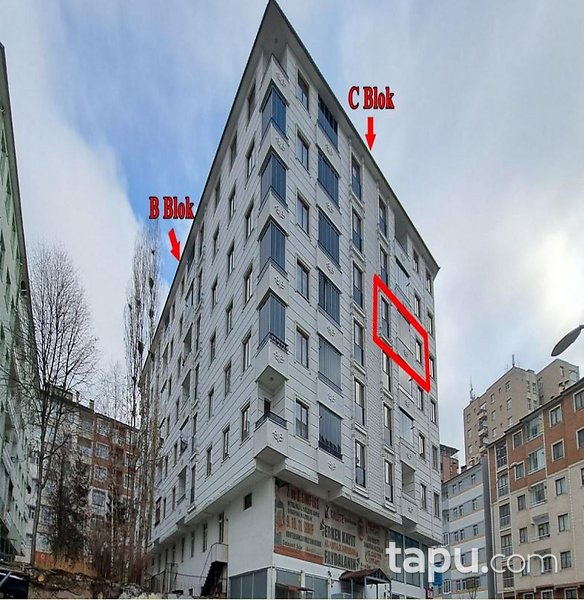 Erzurum Yakutiye Ömer Nasuhi Bilmen Mahallesi'nde 3+1 Daire