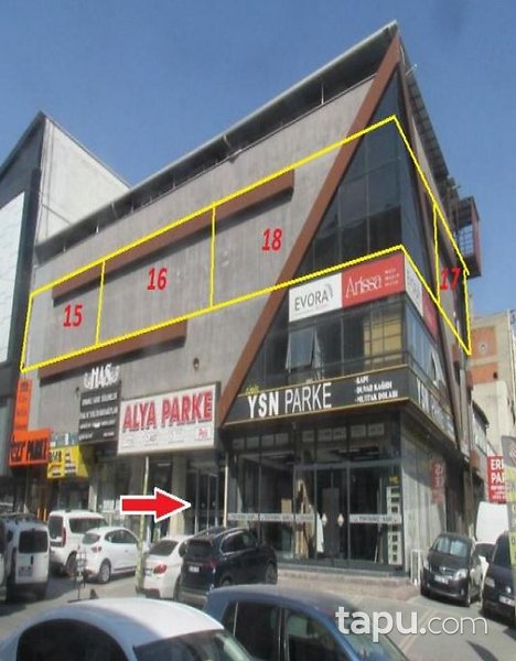 Altındağ Siteler Sırma Caddesi'nde 6 Adet İş Yeri