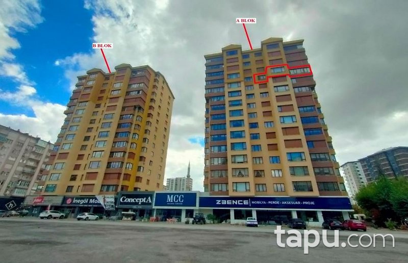 Melikgazi Lifos Konutları Sitesi'nde 4+1 Daire