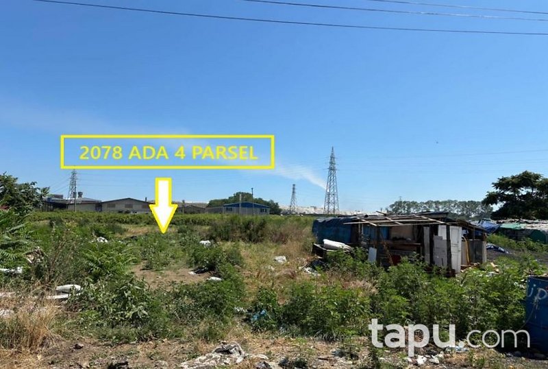 Samsun Tekkeköy 1723. Cadde'sinde 1.729 m2 Sanayi İmarlı Arsa