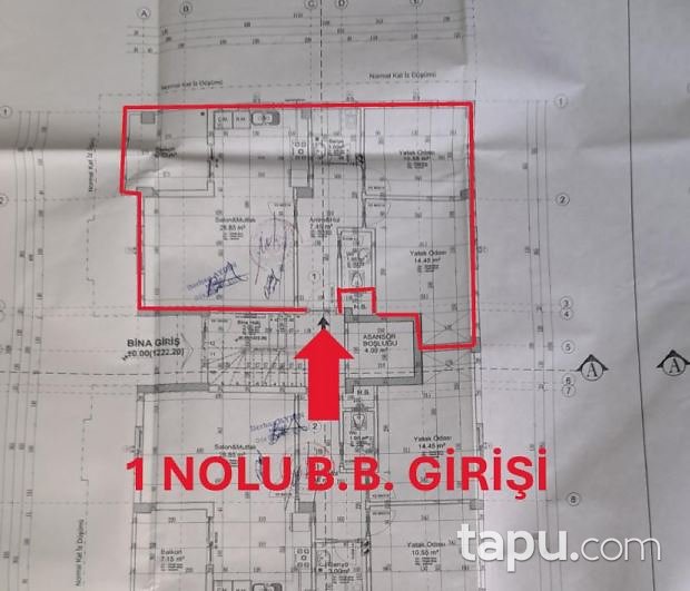 Toroslar Ayvagediği Mahallesi'nde 2+1 Daire