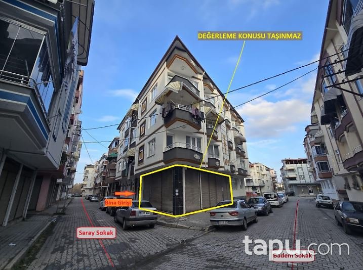 Samsun Çarşamba Orta Mahallesi'de 61 m2 Dükkan