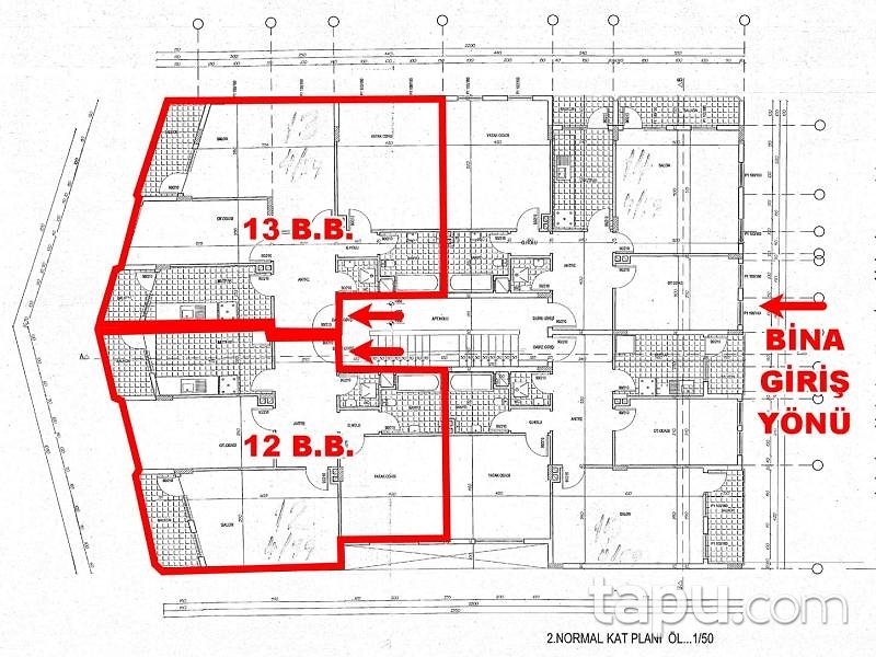 Diyarbakır Bismil Fırat Mahallesi'nde 2+1 Daire