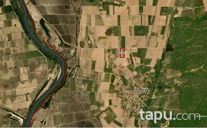 Edirne Meriç Nasuhbey'de 11 Dönüm Tarla