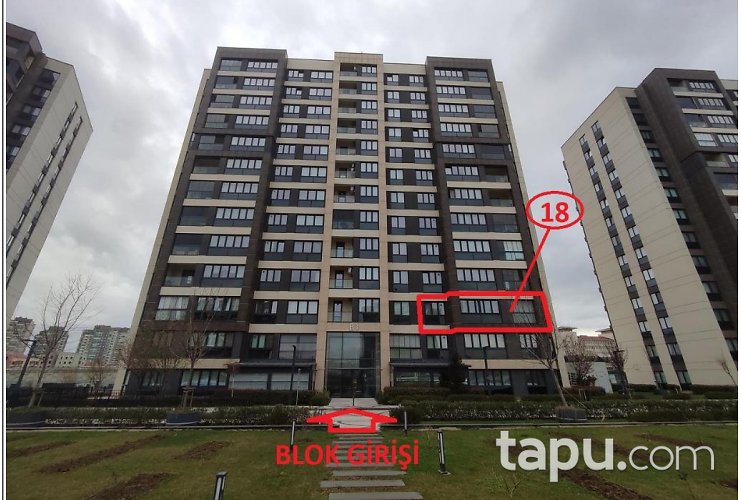 Başakşehir 3. İstanbul Moda Evleri Sitesi'nde 3+1 Daire