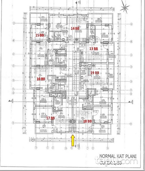 Gaziantep Binevler Mahallesi'nde Tramvaya Yakın 1+1
