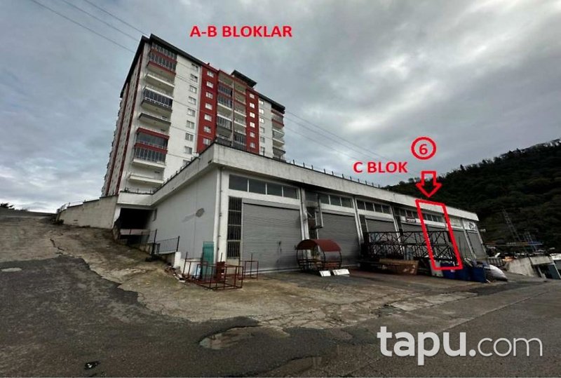 Giresun Merkez Gedikkaya Mahallesi'nde 296 M2 İş Yeri