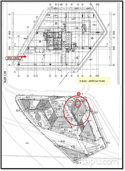 Yenibosna Merkez Mahallesi Karat 34'de 88 m2 Ofis