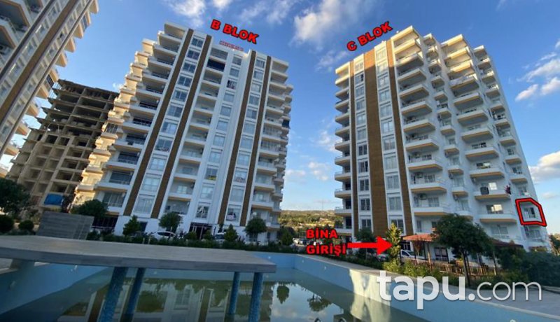 Erdemli Coşkunlar 13 Sitesi'nde 2+1 Daire (1819)