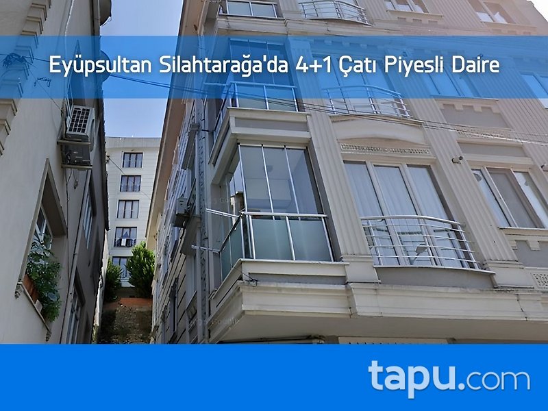 Eyüpsultan Silahtarağa'da 4+1 Çatı Piyesli Daire