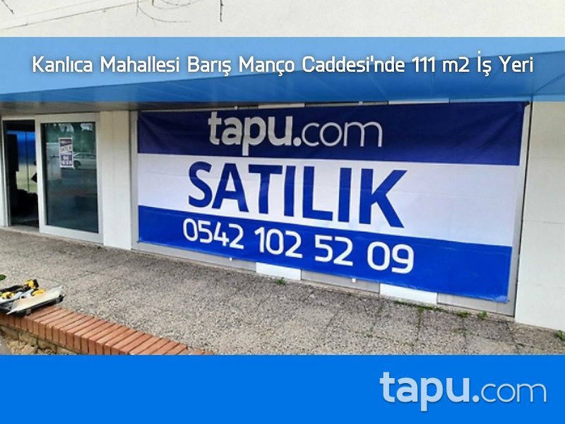 Beykoz Kanlıca Mahallesi Barış Manço Caddesi'nde 111 m2 İş Yeri