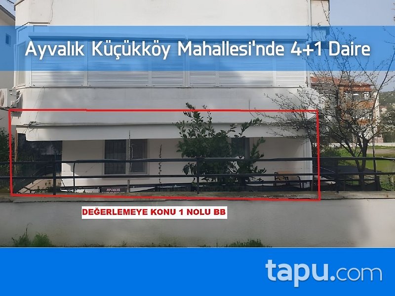 Ayvalık Küçükköy Mahallesi'nde 4+1 Daire