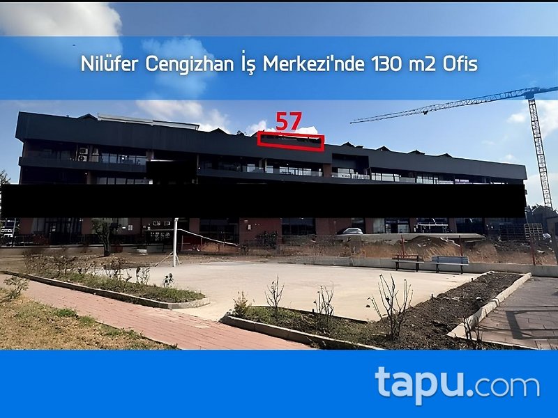 Nilüfer Cengizhan İş Merkezi'nde 130 m2 Ofis