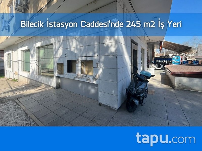 Bilecik Osmaneli Prof. Yunus Söylet Caddesi'nde 245 m2 İş Yeri (100507)