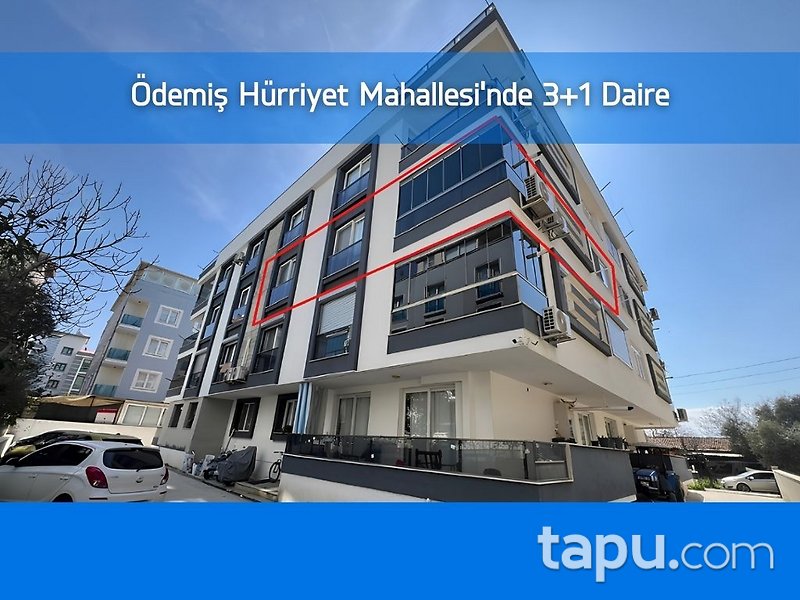 Ödemiş Hürriyet Mahallesi'nde 3+1 Daire