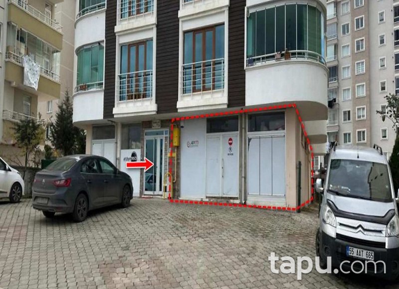 Samsun Atakum Mevlana Mahallesi'nde 100 m2 Dükkan
