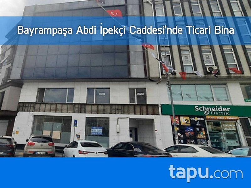 Bayrampaşa Abdi İpekçi Caddesi'nde 6 Katlı Ticari Bina