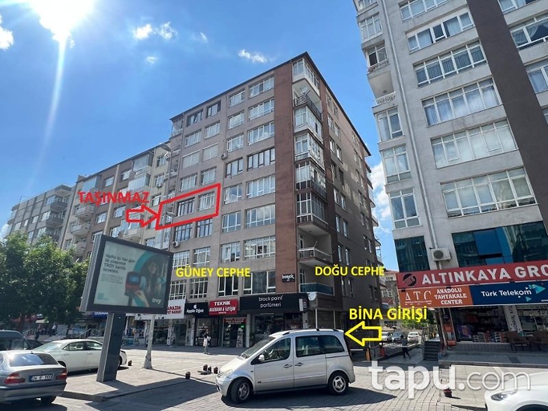 Kayseri Kocasinan Fevzi Çakmak Mahallesi'nde 3+1 Daire
