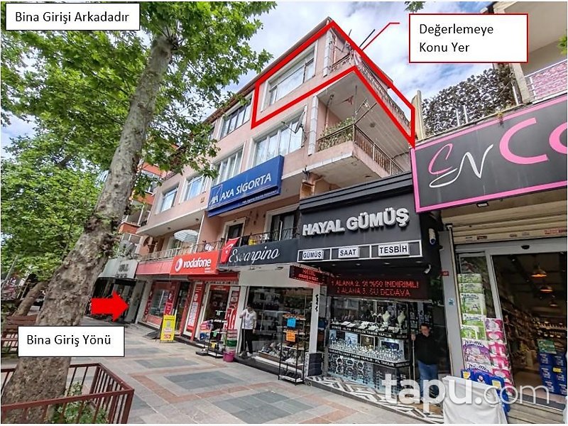 Kartal Orhantepe Çınar Caddesi'nde Hisseli 2+1 Daire (BS-02949)