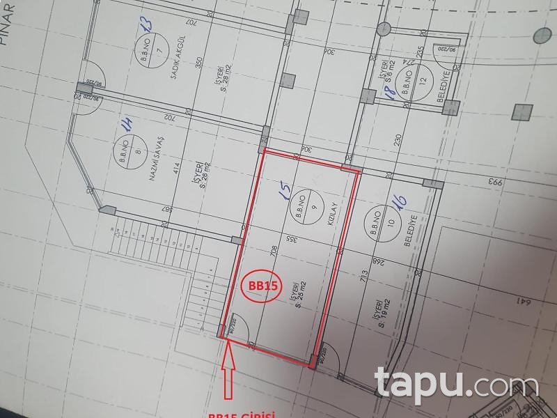 Uşak Sivaslı Esin Caddesi'nde Depo ( BS-01799)