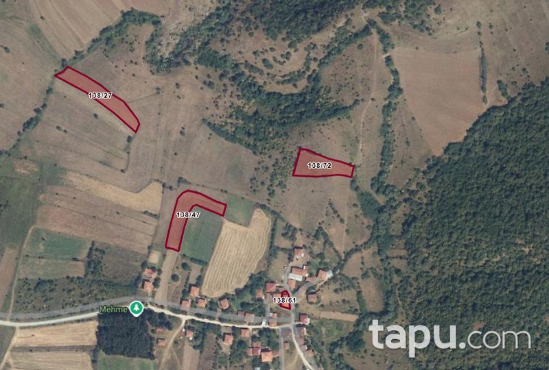 Kastamonu Taşköprü Yeniler'de Hisseli 6 Adet Tarla (AS-02431)