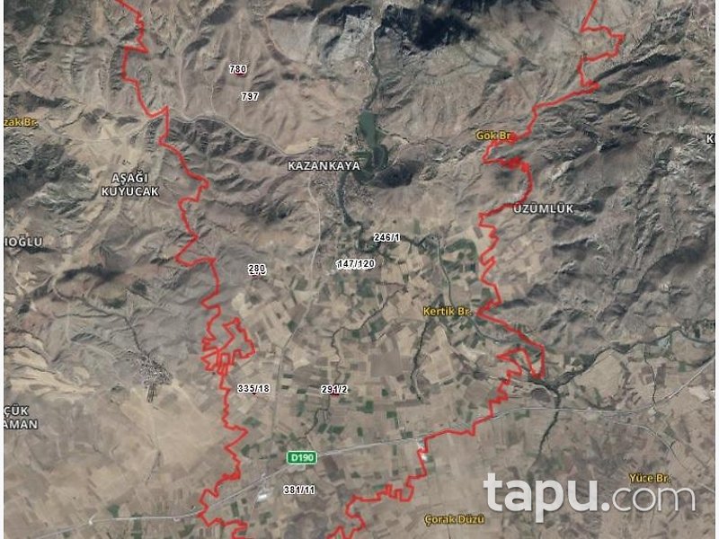 Yozgat Aydıncık Kazankaya'da Hisseli 11 Adet Tarla (AS-00660)