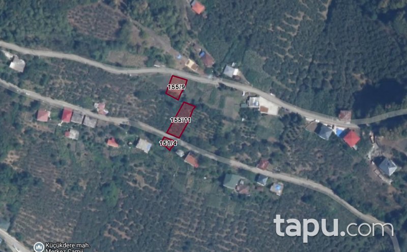 Vakfıkebir Küçükdere'de 3 Adet Tarla (AS-02487)