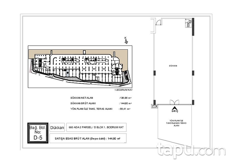 Modernyaka Projesi'nde Değer Kazandıracak 144 m2 Dükkan & Mağaza