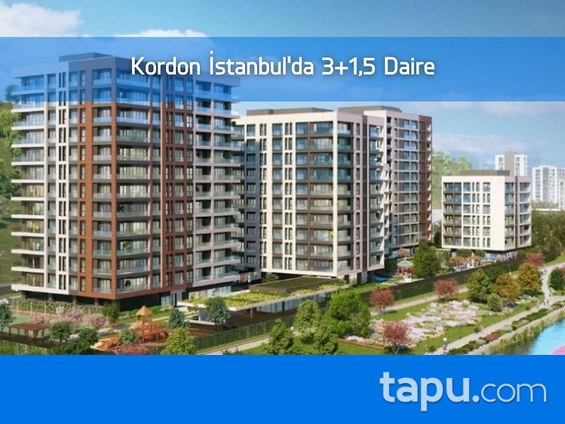 Kordon İstanbul'da Prestijli Yaşam Sunan 3+1,5 Daire