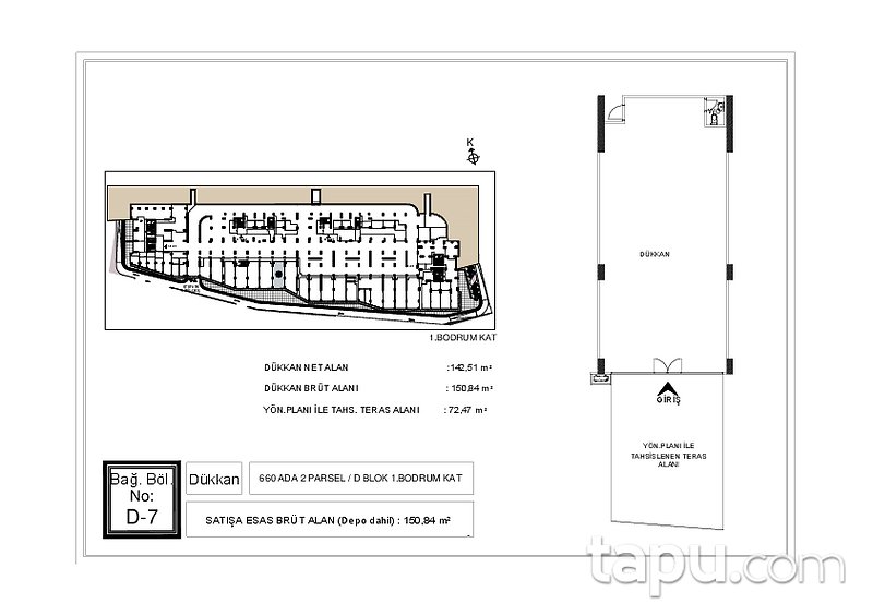 Modernyaka Projesi'nde Değer Kazandıracak 150 m2 Dükkan & Mağaza