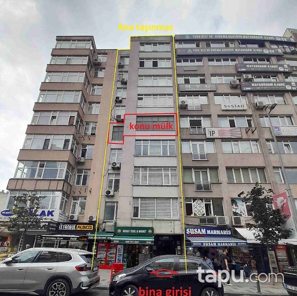 Fulya Ortaklar Caddesi'nde 3+1 Daire
