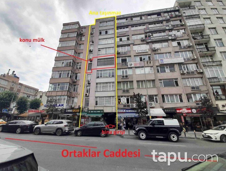 Fulya Ortaklar Caddesi'nde 3+1 Daire