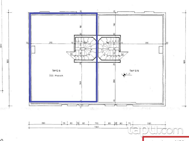 Anamur Ören Mahallesi'nde 3+1 Daire (BS-03866)