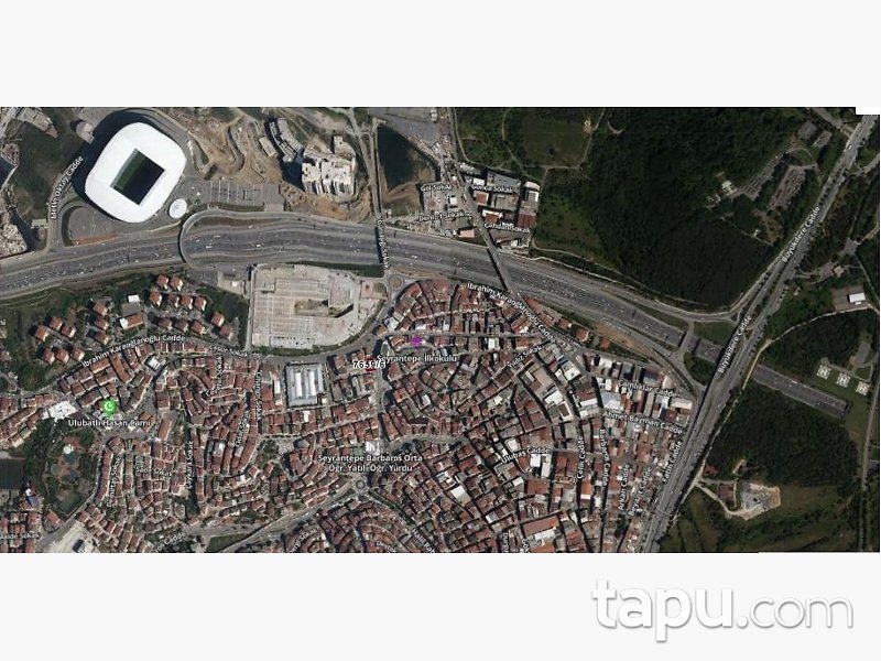 Seyrantepe Asaf Caddesi'nde Köşe Konumlu Ticari İmarlı Arsa