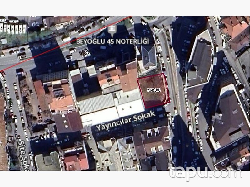 Seyrantepe Asaf Caddesi'nde Köşe Konumlu Ticari İmarlı Arsa