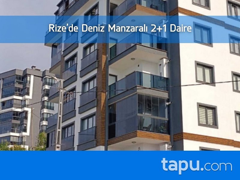 Rize Turanlı Caddesi'nde 2+1 Daire