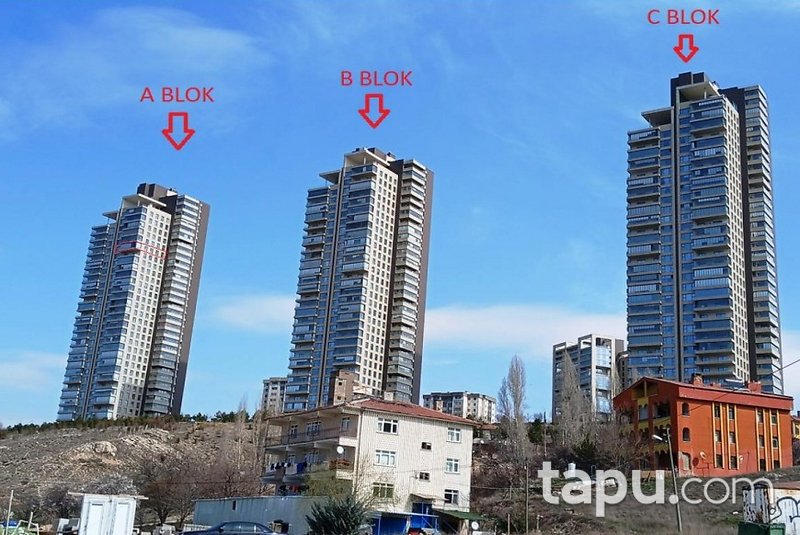Çankaya Teona Konutları Sitesi'nde 4+1 Daire