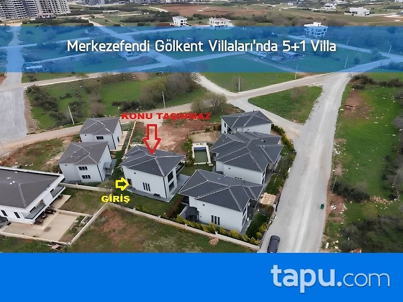 Merkezefendi Gölkent Villaları'nda 5+1 Villa