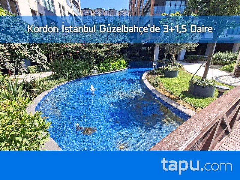 Kordon İstanbul Güzelbahçe'de Prestijli Yaşam Sunan 3+1,5 Daire