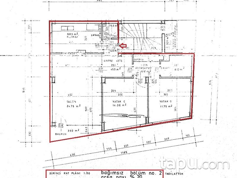 Bursa Yıldırım'da 2+1 Daire (BS-00295)