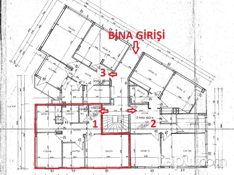 Bursa Yıldırım Namazgah Mahallesi'nde 2+1 Daire (BS-00288)