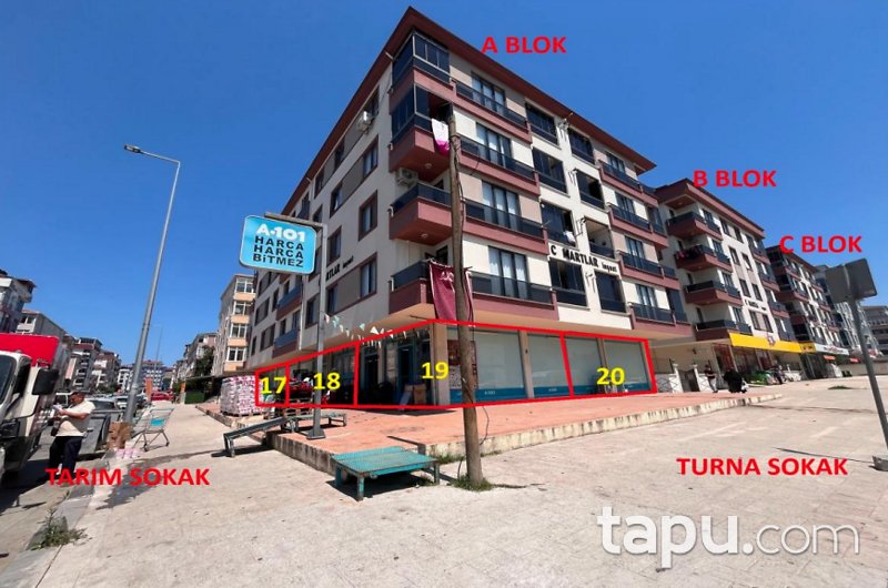 Çerkezköy Yıldırım Beyazıt'ta Kurumsal Kiracılı İş Yerleri