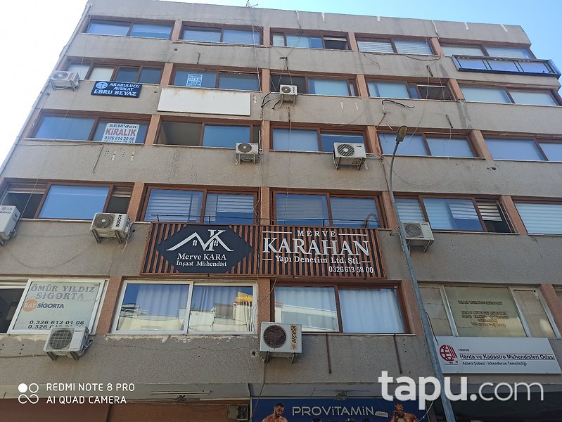 İskenderun Ziya Gökalp Caddesi Seküçoğlu İşhanı'nda İskanlı 63 m2 Ofis