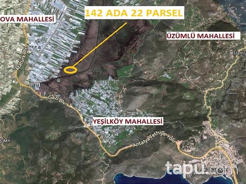 Antalya Kas Ova Merkez De 7267m2 Tarla Antalya Kas Sahibinden Tarla Ilanlari Tapu Com Da
