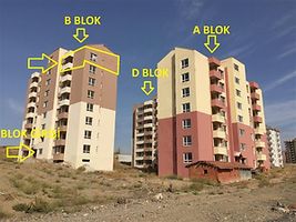 Ankara Sincan Alcı Mahallesi'nde 130 m2 Natamam Daire