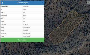 Mersin Mut Kürkçü Mahallesi'nde 15344 m2 Zeytin Bahçesi