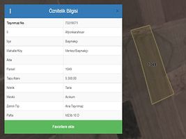 Afyonkarahisar Basmakçı Merkez Mahallesi'nde 5300 m2 Tarla